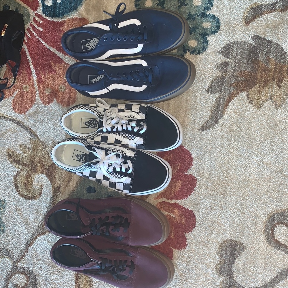 3 pair of Vans Bundle
